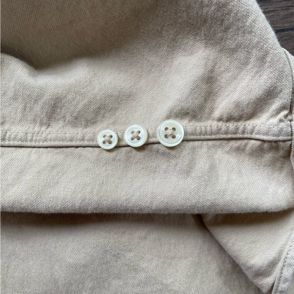 Ralph Lauren Men’s Long Sleeve Button Down Size 3XLT Tan - Picture 7 of 7